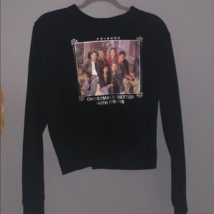 Friends cropped sweater